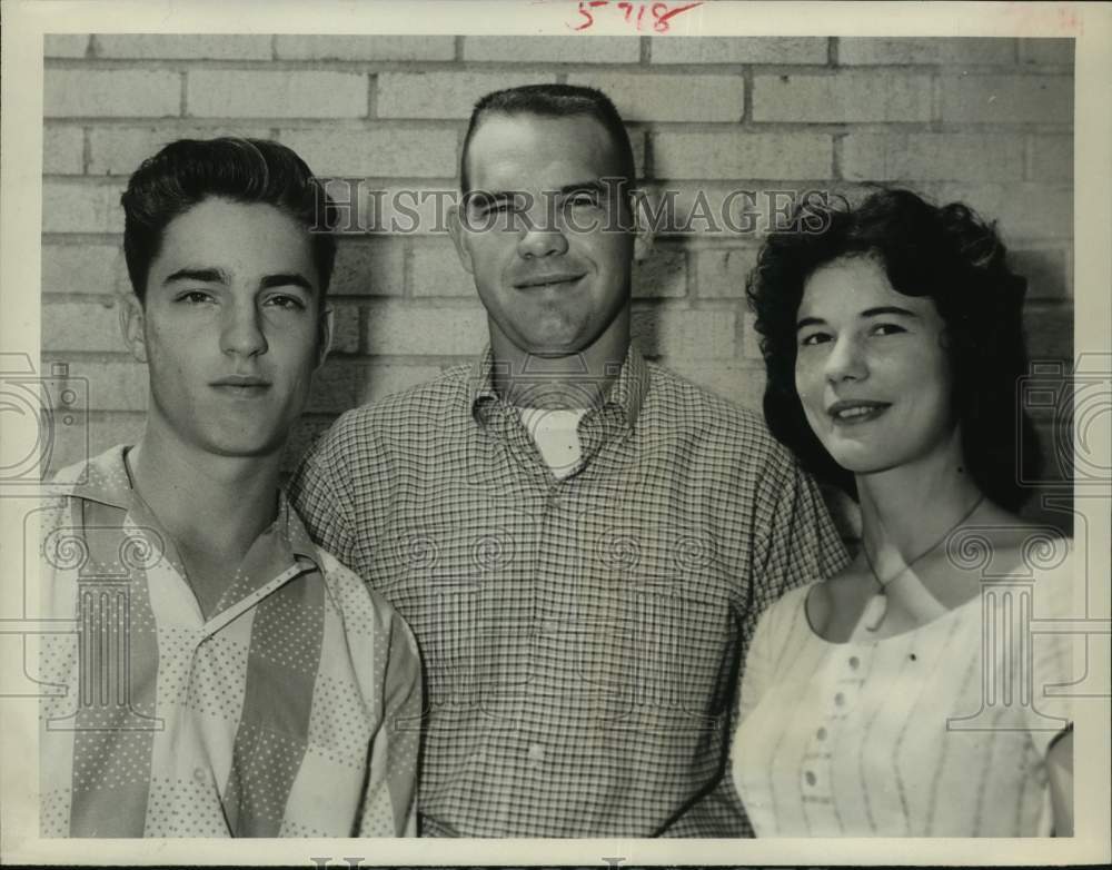 1960 Press Photo Bill Jenkins and Bill Sikes at Texas Christian University- Historic Images