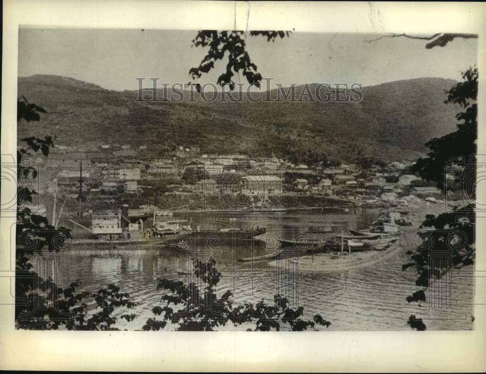 1942 Press Photo View of Petropavlovsk on Peninsula of Kamchatka, Soviet Russia - Historic Images