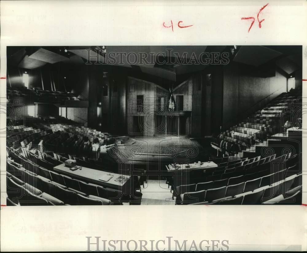 1963 Stage and Seating of Tyrone Guthrie Theater in Minneapolis-Historic Images