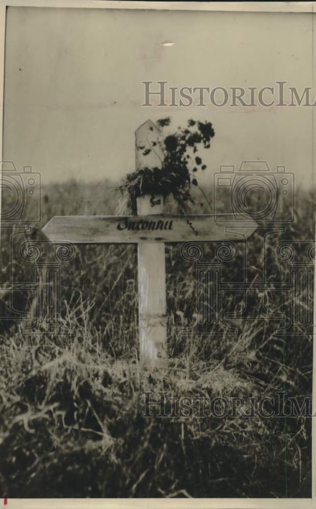 1939 Press Photo Grave of Unknown Soldier from World War I - Historic Images