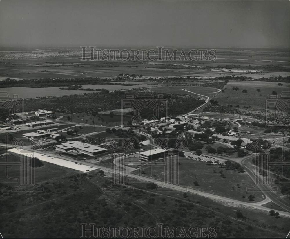 1962 Press Photo Aerial View Southwest Research Institute, San Antonio, Texas - Historic Images