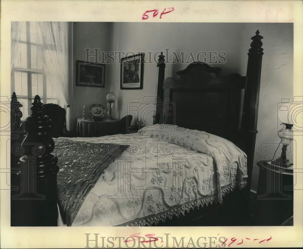 1972 Restored room of Will Hogg, Varner-Hogg Plantation Museum-Texas - Historic Images