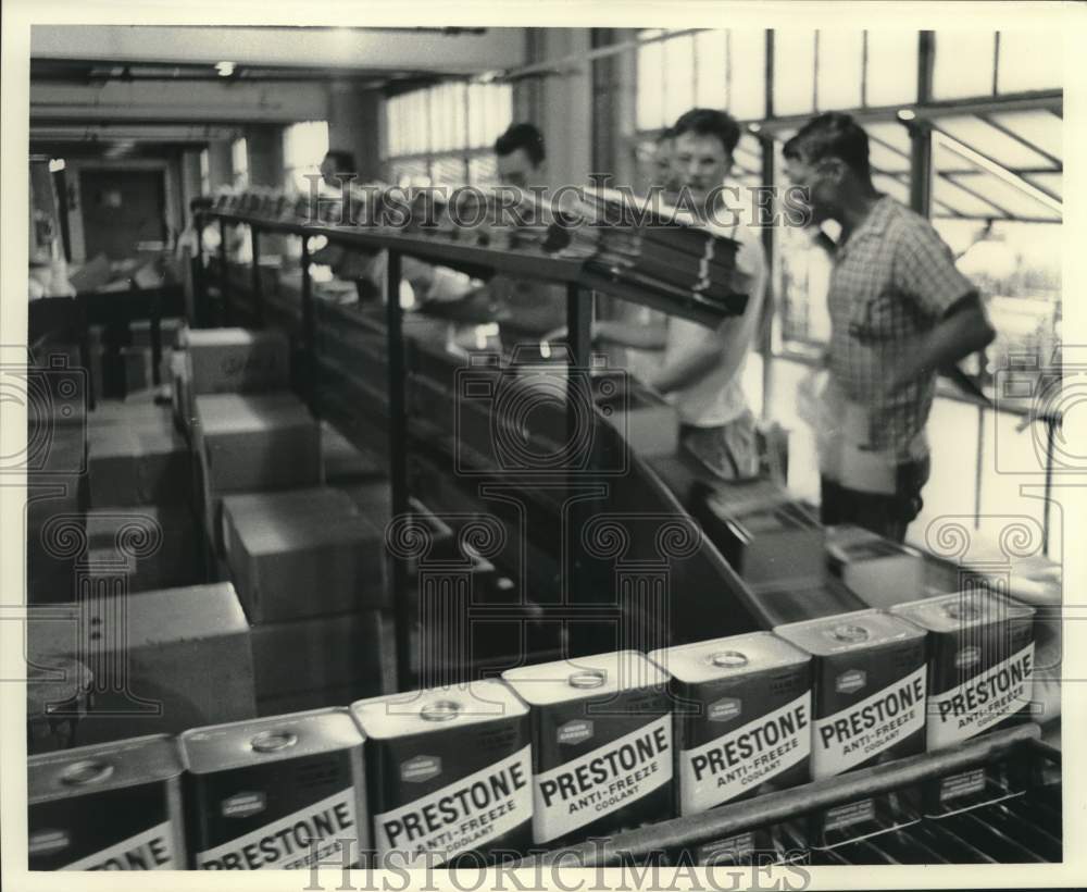 1958 Students Manning Union Carbide's Prestone Plant, Texas City, TX-Historic Images