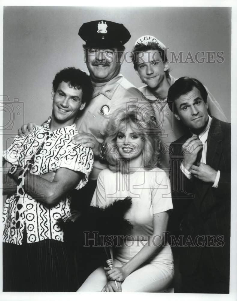 1987 Press Photo Cast of &quot;We Got it Made&quot; TV sitcom - Historic Images