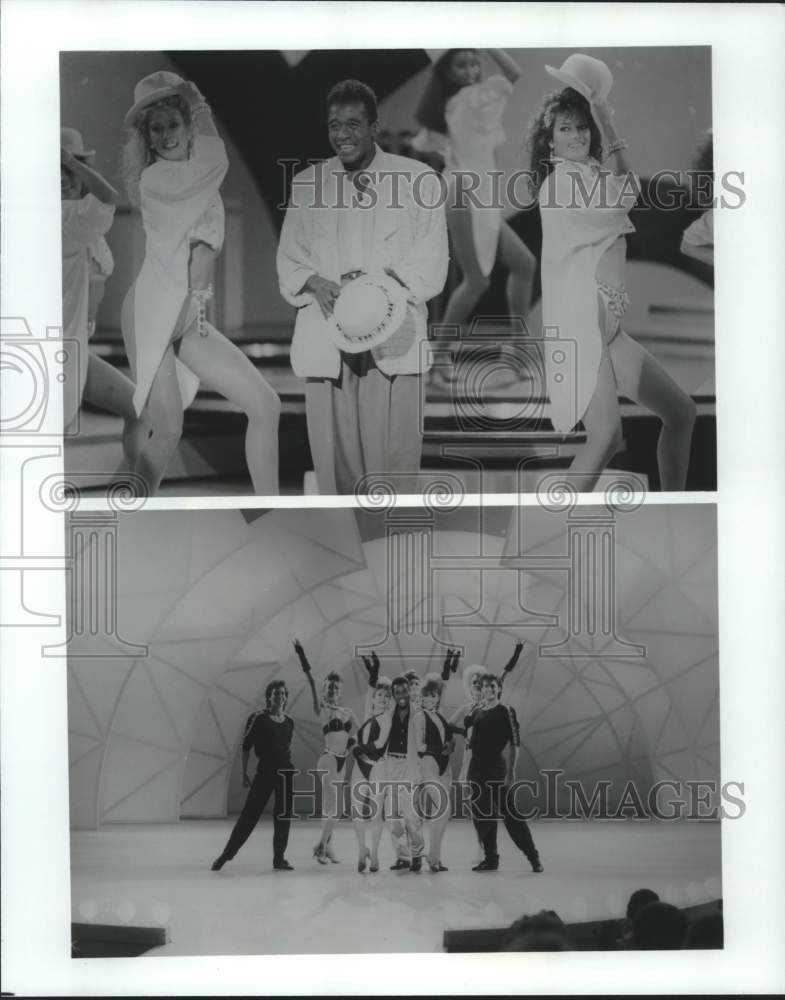 1988 Press Photo Host and Singers on "You Write the Songs" - Historic Images