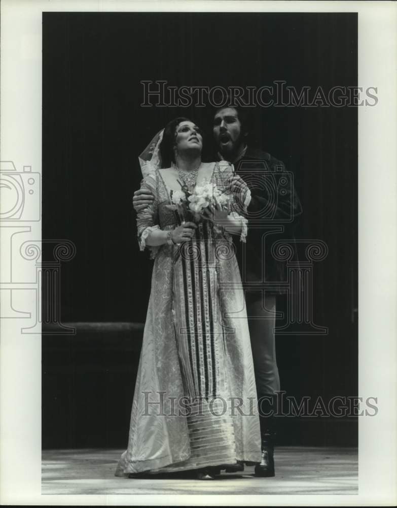1978 Carol Neblett & Jacque Trussel in "Tosca" - Houston Grand Opera - Historic Images