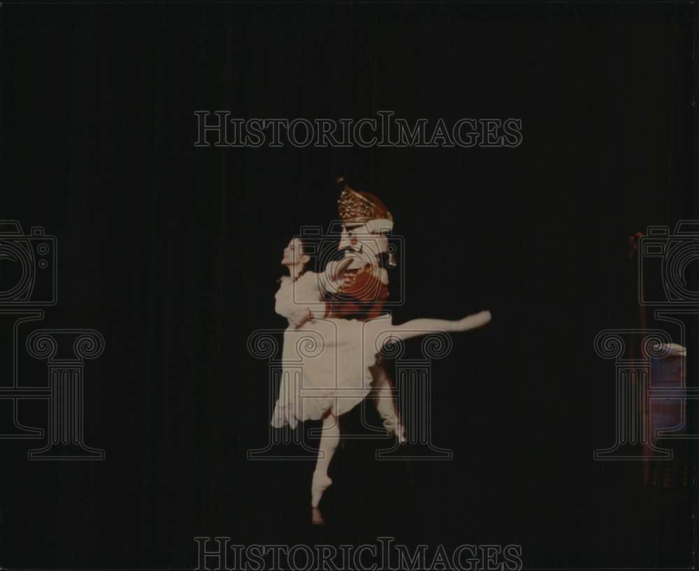 1991 Press Photo Corrine Jonas, Paul LeGros in The Nutcracker-Houston Ballet - Historic Images