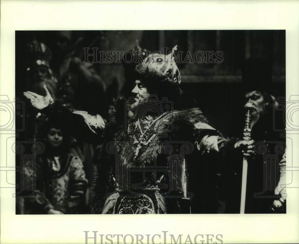 1986 Press Photo &quot;Boris Godunov&quot; at Houston Grand Opera - Historic Images