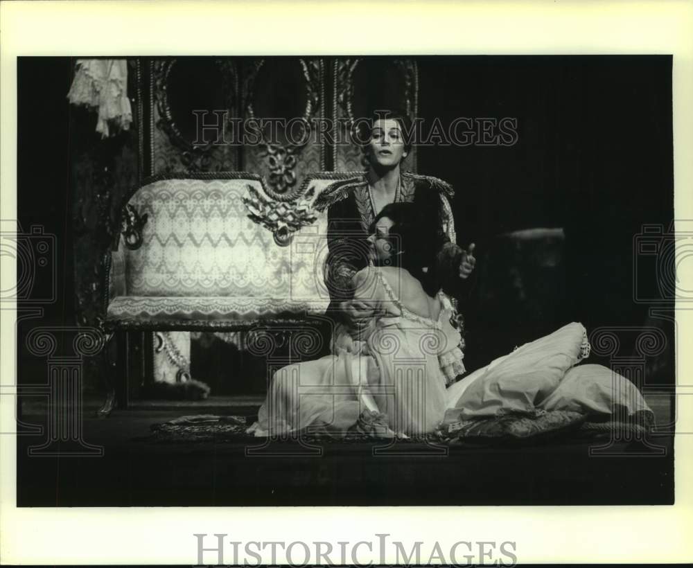 1979 Press Photo Houston Grand Opera production scene - Historic Images