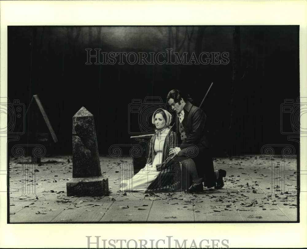1979 Press Photo Houston Grand Opera's Westken Scene - Historic Images