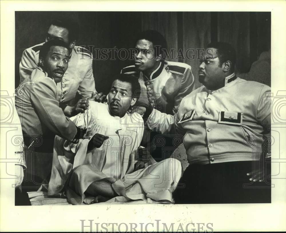 1985 Press Photo Scene from TUTS production of "Cabin in the Sky" - Houston - Historic Images