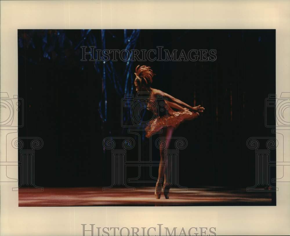 2000 Press Photo Lauren Anderson as "The Firebird" at Houston Ballet - Historic Images