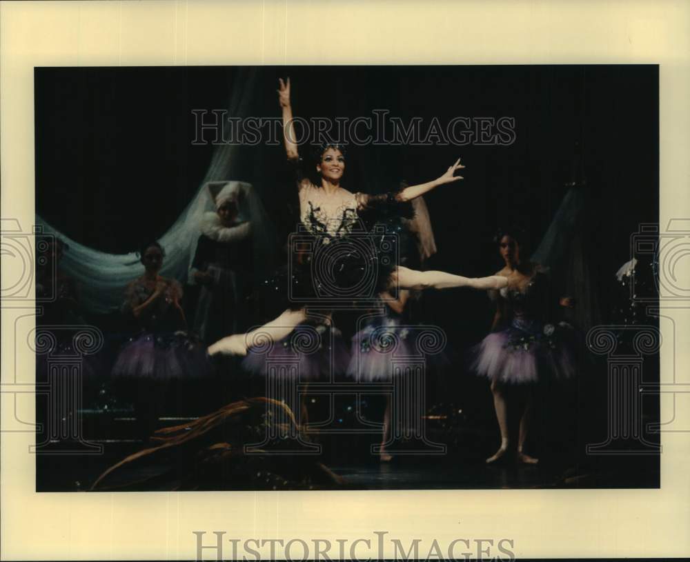 1996 Press Photo Sandra Organ in "Sleeping Beauty" at Houston Balelt - Historic Images