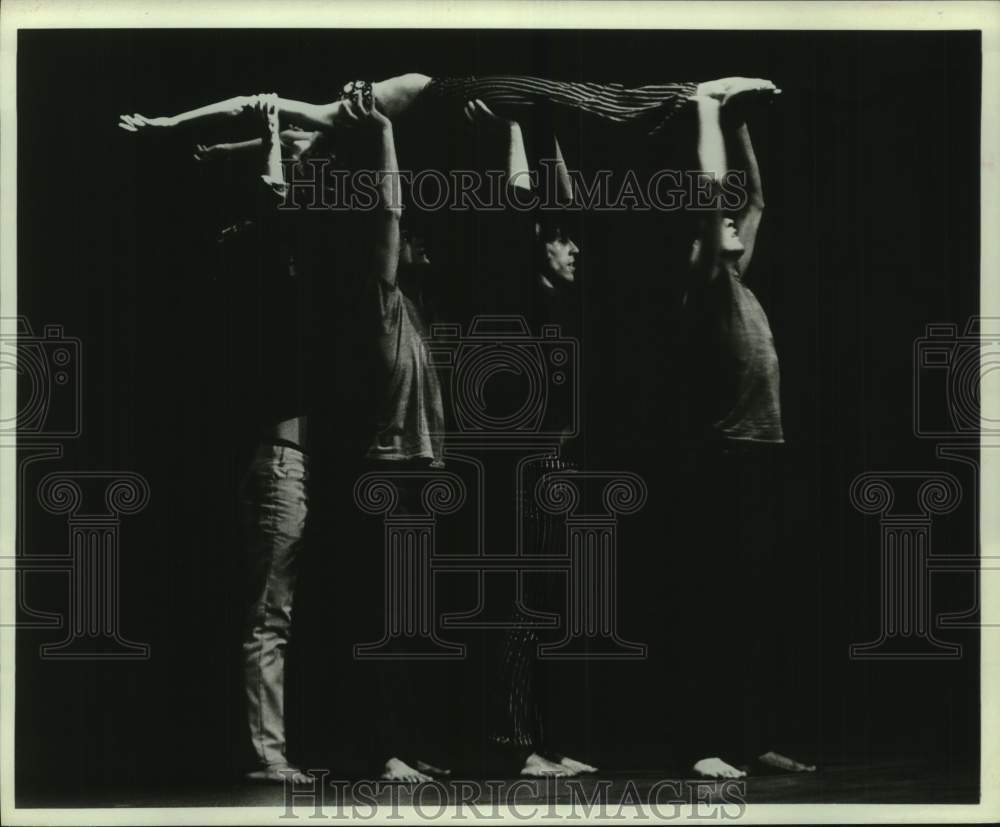 1971 Press Photo Scene from "Opus 65" - Houston Ballet Company performance - Historic Images