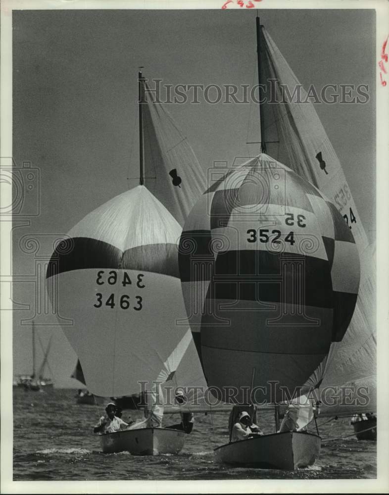 1977 Houston Yacht Club’s Midwinter Regatta in Houston, Texas - Historic Images