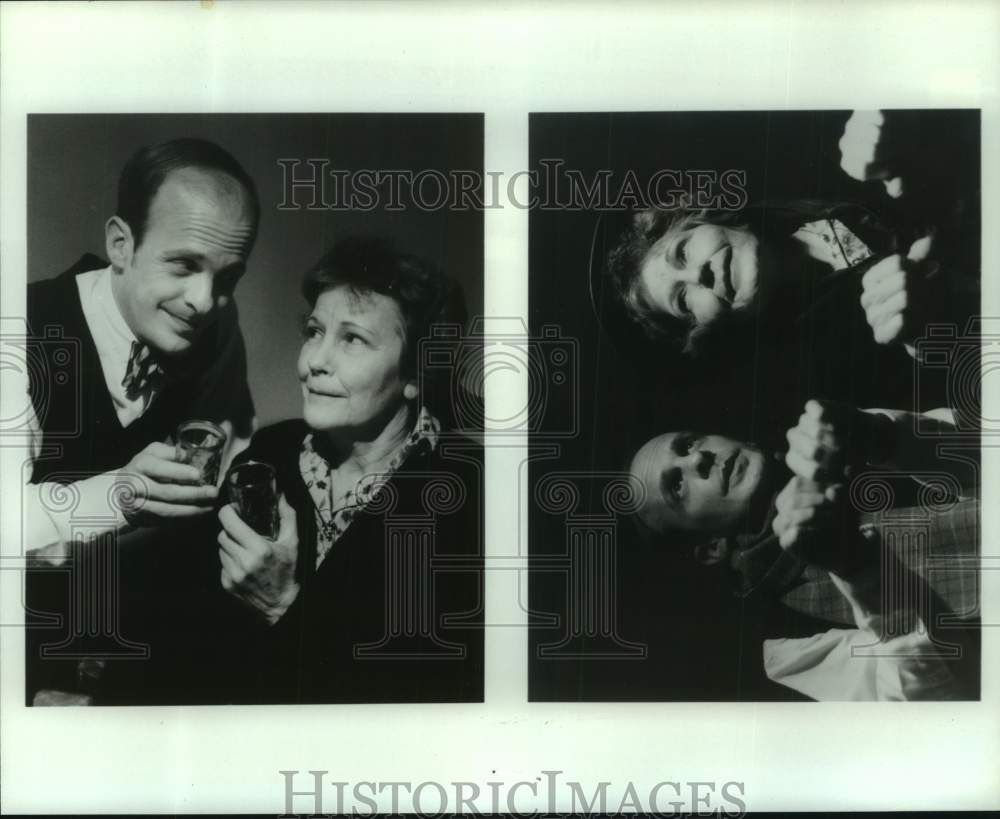 1986 Press Photo Scenes from the Alley's "Christmas Memory" - Houston - Historic Images