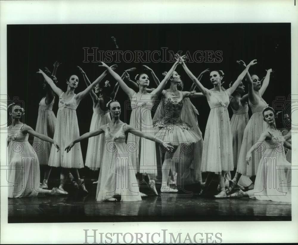 1979 Press Photo Houston Ballet Dancers Perform The Sleeping Beauty - Historic Images