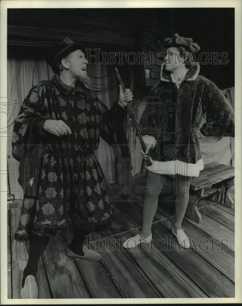 1972 Press Photo "Taming of the Shrew" at Alley Theater, Houston - Historic Images