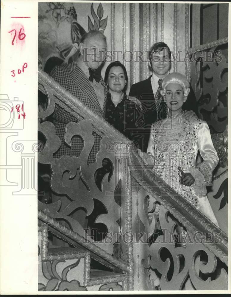 1975 Group at reunion of members of the Houston Grand Opera - Historic Images