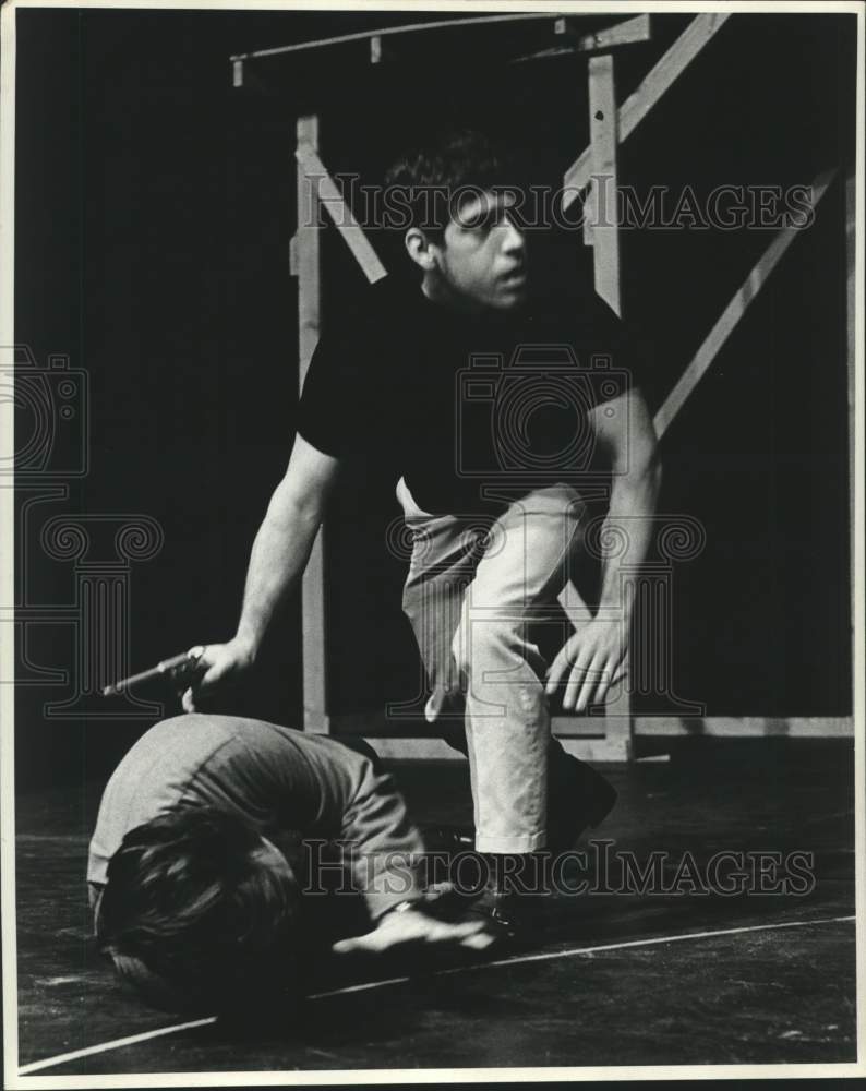 1969 Press Photo Alley Theater's "War and Peace" - rehearsal photo - hcx32226 - Historic Images