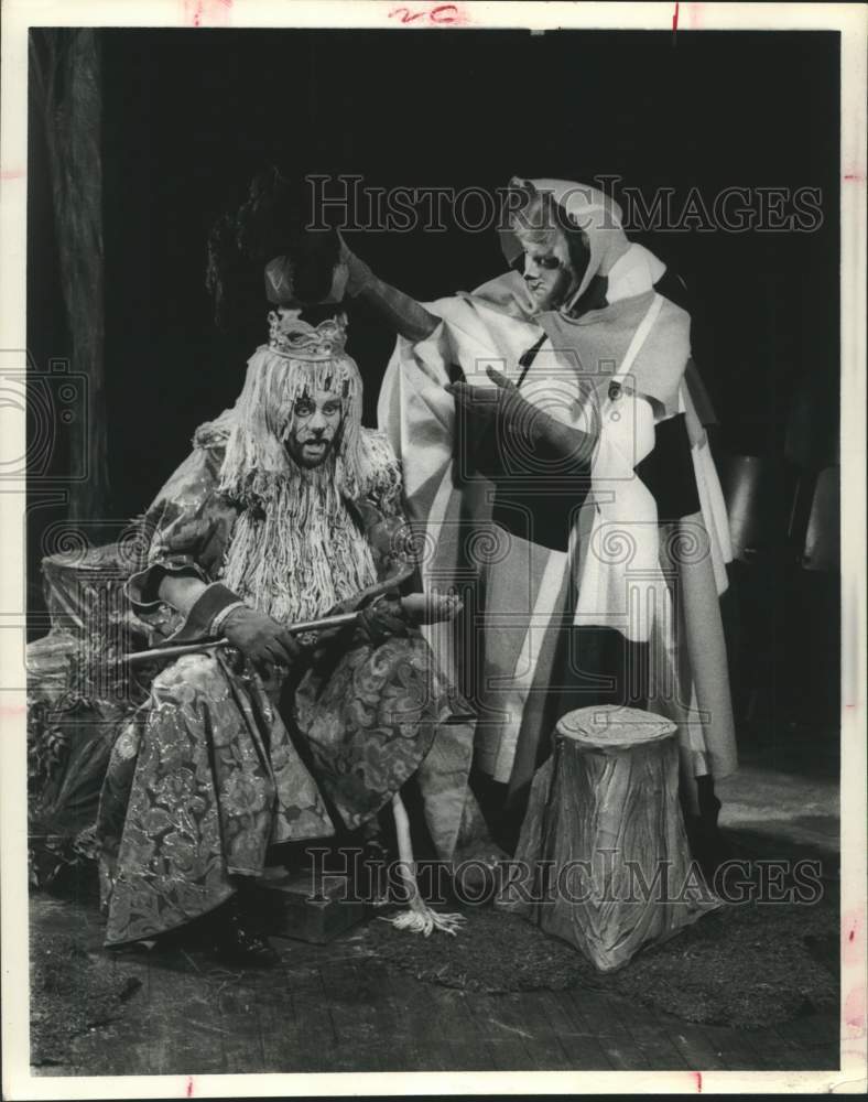 1963 Press Photo Alley Theatre&#39;s &quot;Reynard the Fox&quot; children&#39;s show in Houston - Historic Images