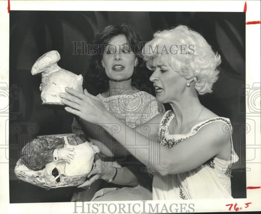 1984 "Tropical Depression" one-act playlet at Stages in Houston - Historic Images