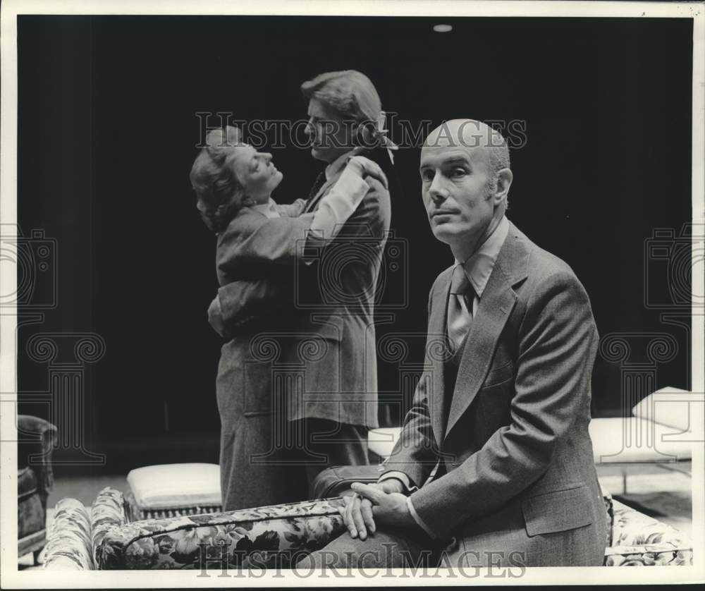 1976 Press Photo Alley Theater&#39;s production of  &quot;Cocktail Party&quot; - Houston - Historic Images