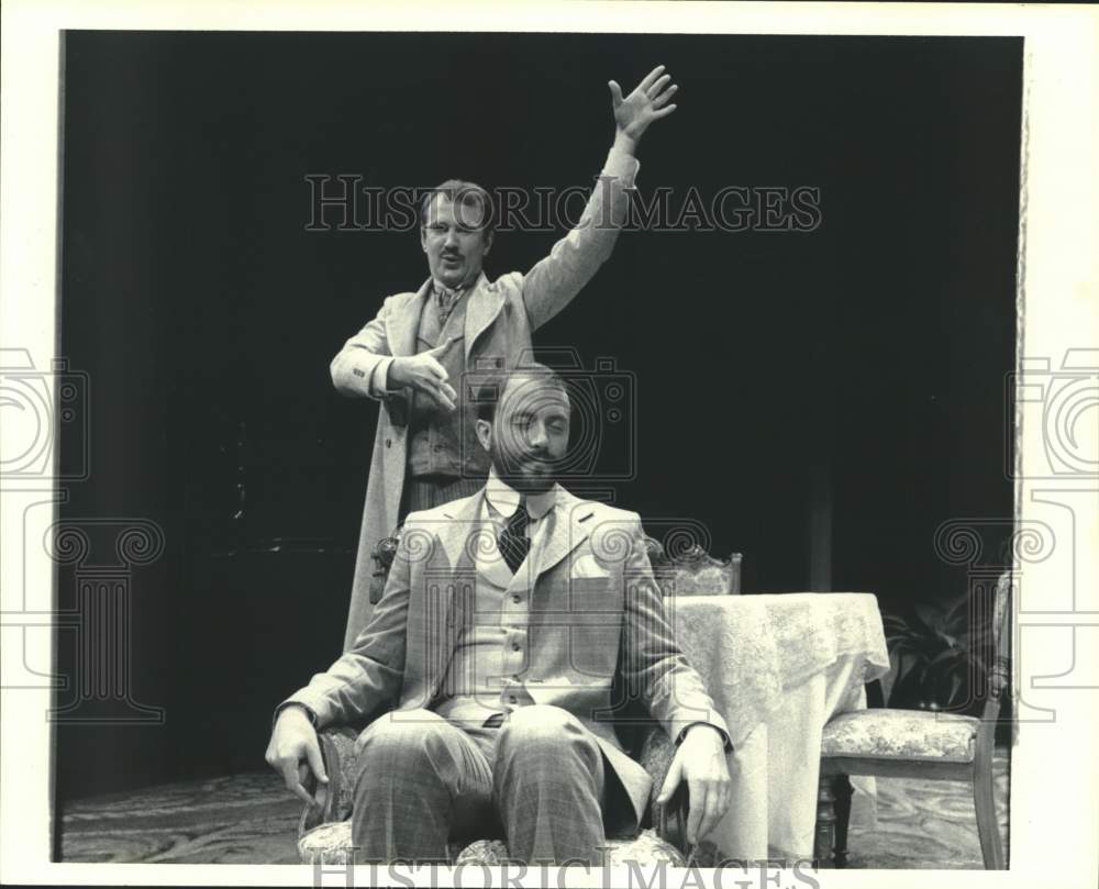 1979 Press Photo Scene from production of &quot;Indulgences&quot; at Houston Alley Theater - Historic Images