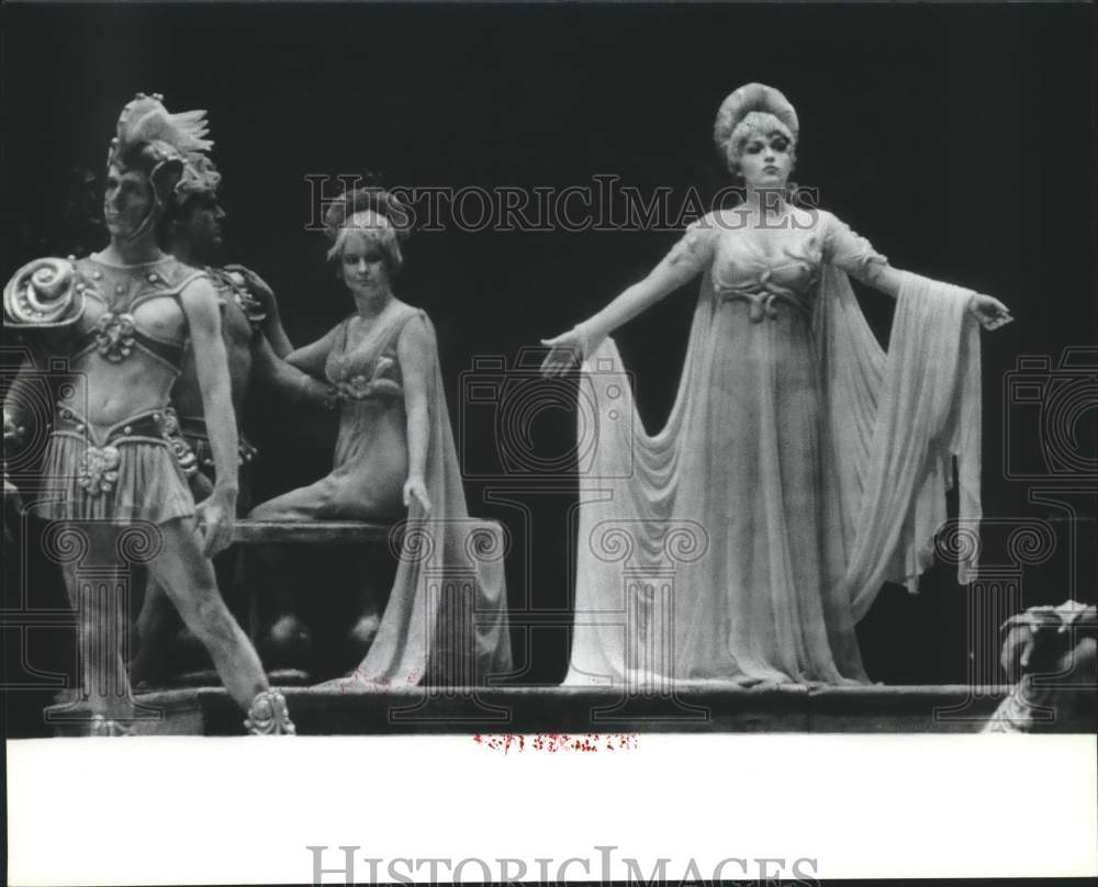 1974 Press Photo Scene from &quot;Mefistofe&quot; - Houston Grand Opera - Historic Images