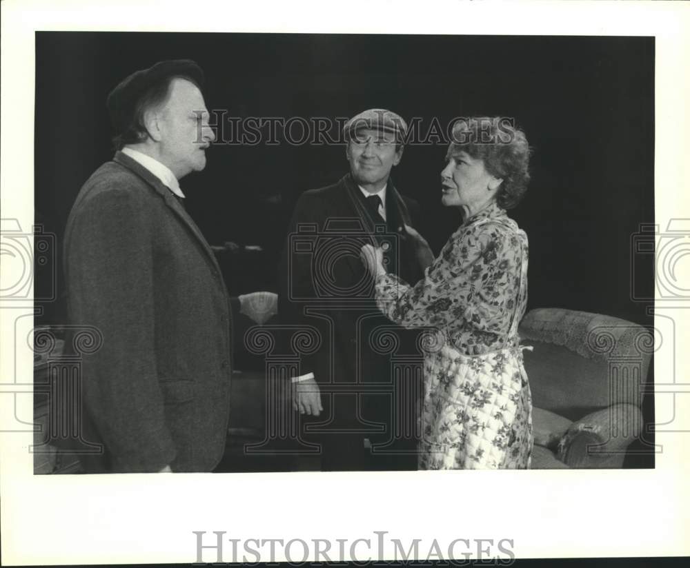1984 Press Photo Scene from "DA" at Nina Vance Alley Theater, Houston, TX - Historic Images