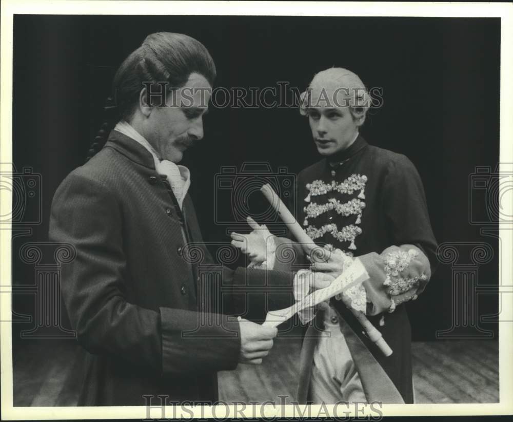 1984 Press Photo "The Sorrows of Frederick" by Houston's Alley Theater - Historic Images