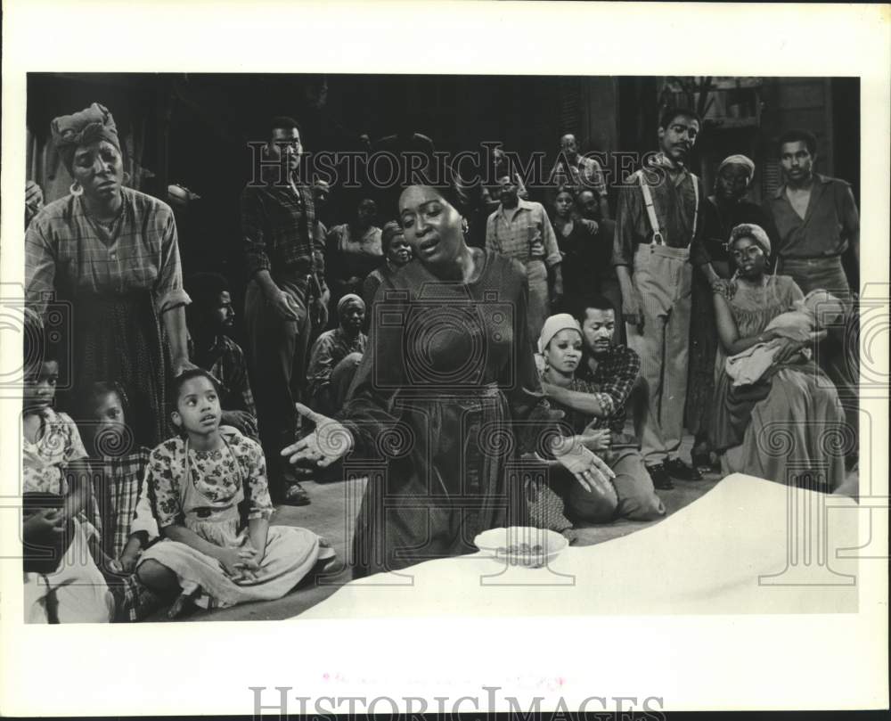 1977 Press Photo &quot;My Man&#39;s Gone Now&quot; from &quot;Porgy and Bess&quot; - Houston Grand Opera - Historic Images