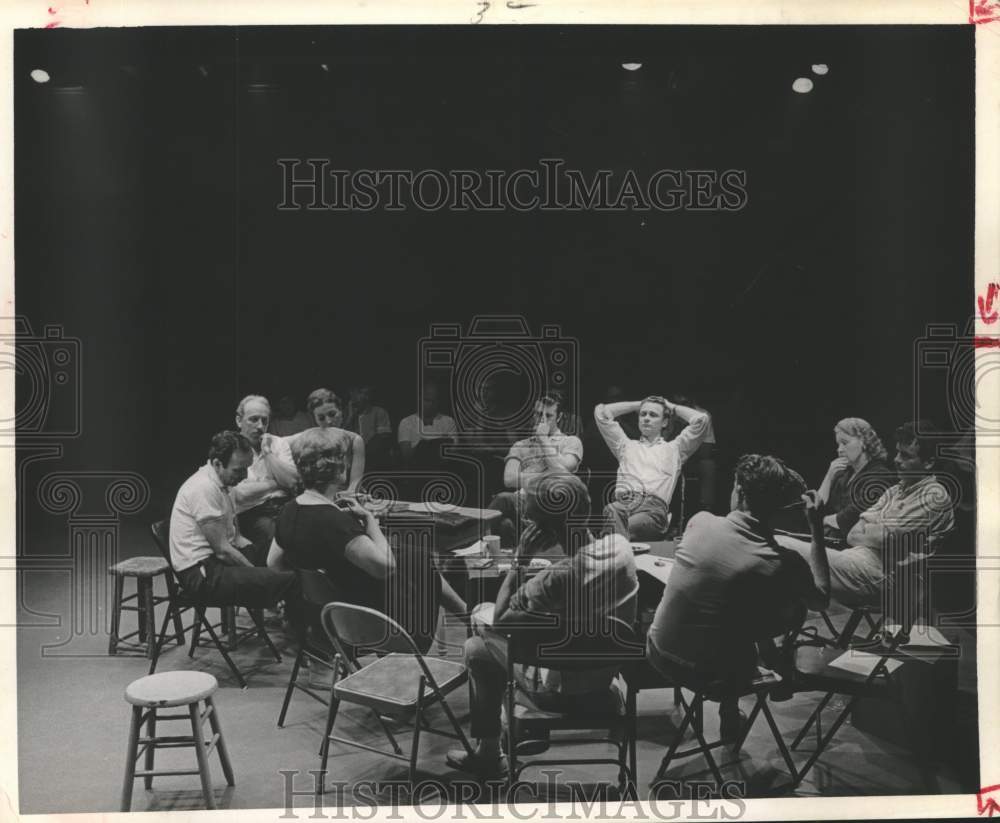 1967 Actors from Nina Vance Alley Theater, Houston-Historic Images