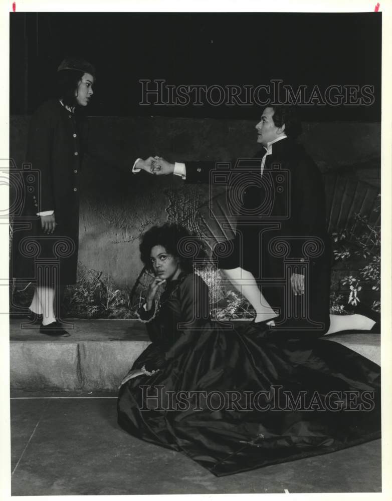 1991 Press Photo Scene from Houston Grand Opera&#39;s Production La Clemenza di Tito - Historic Images