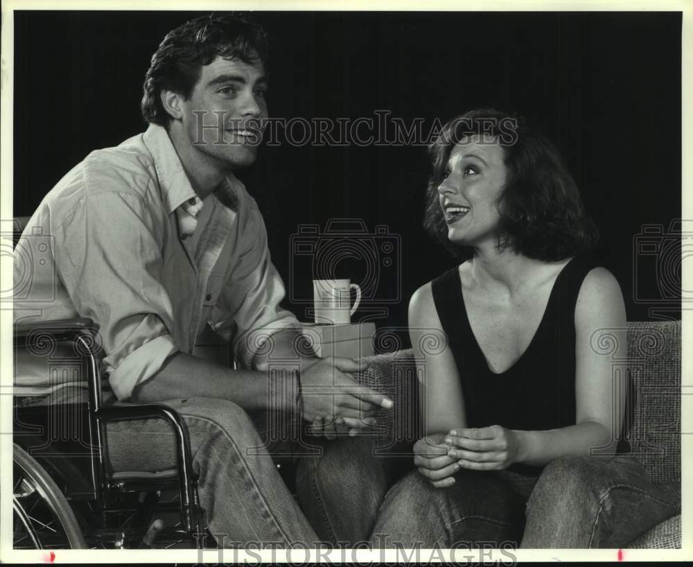 1992 Press Photo &quot;Awaiting the Renaissance&quot; at Stages Theatre in Houston - Historic Images