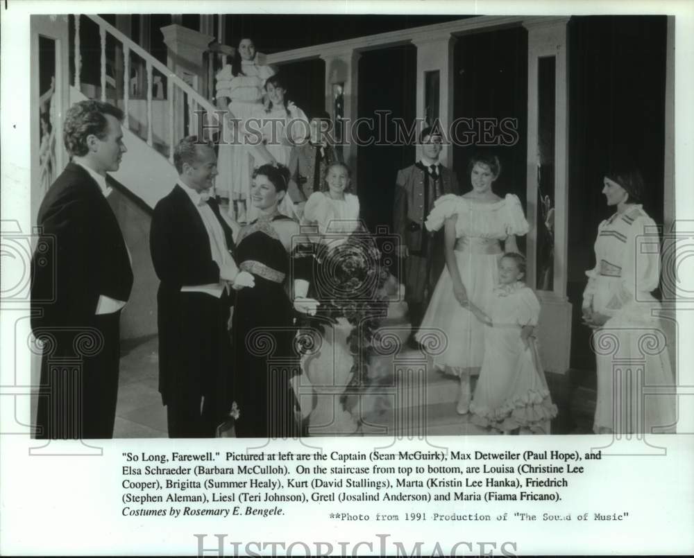 1991 "The Sound of Music" at Galveston Island Outdoor Musicals - Historic Images