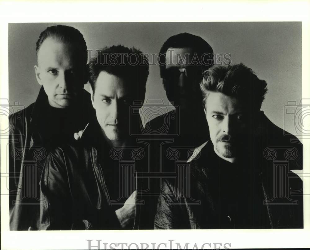 1992 Press Photo Tin Machine Music Group Members - Historic Images