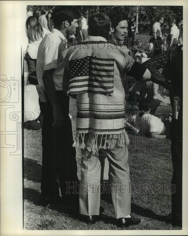 1969 Celebrating South Vietnam Moratorium Day in Houston, Texas - Historic Images