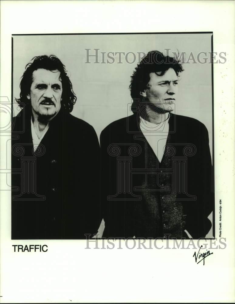1994 Press Photo Members of the English Rock Band Traffic - Historic Images