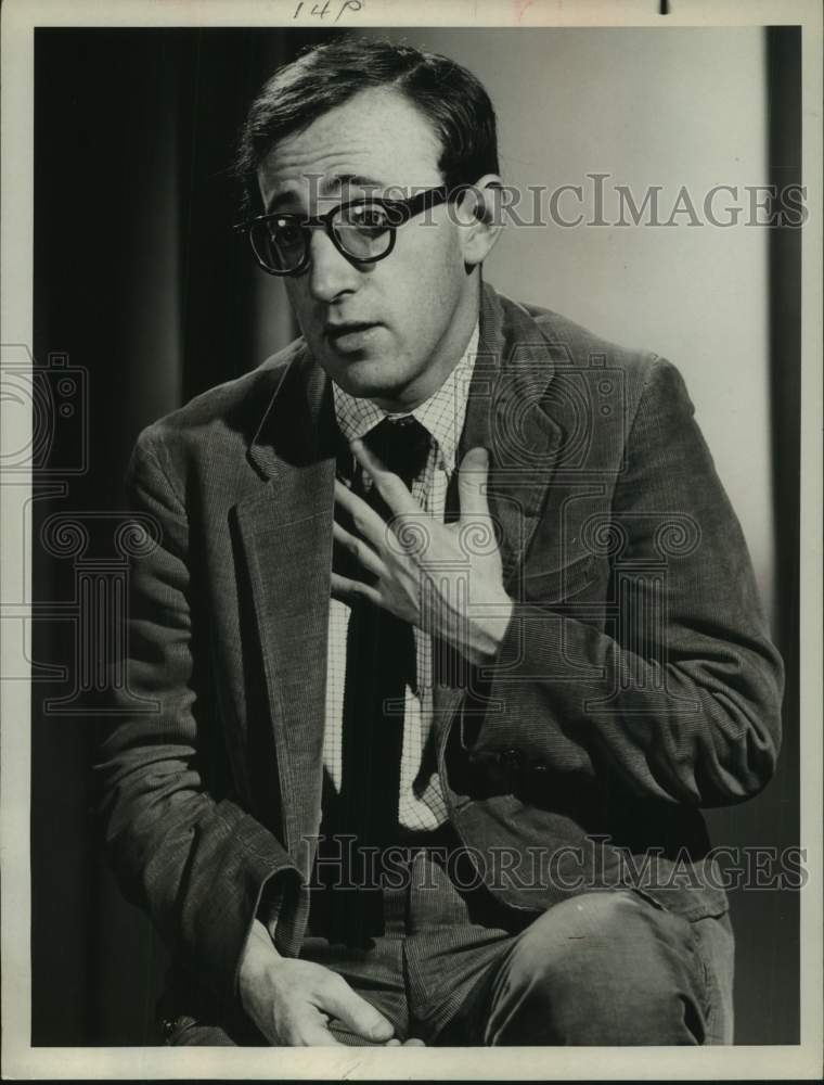 1967 Woody Allen as Kraft Music Hall&#39;s Host of &quot;Year-End Review&quot; - Historic Images