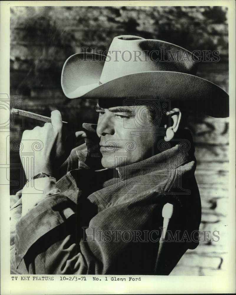 1971 Press Photo Glenn Ford, Actor - Historic Images