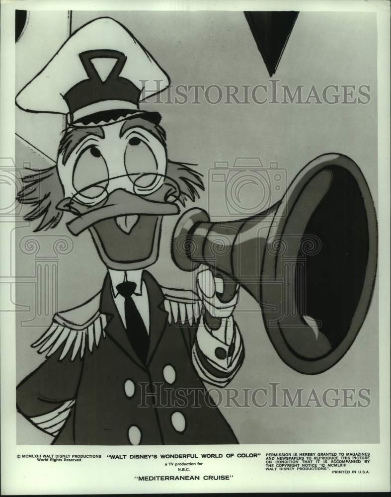 1967 Press Photo Scene from Walt Disney’s “Mediterranean Cruise” - Historic Images