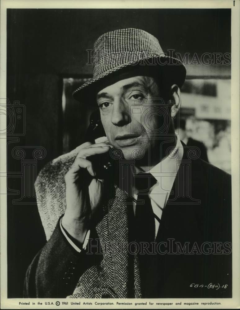 1961 Yves Montand, Italian-French actor-Historic Images