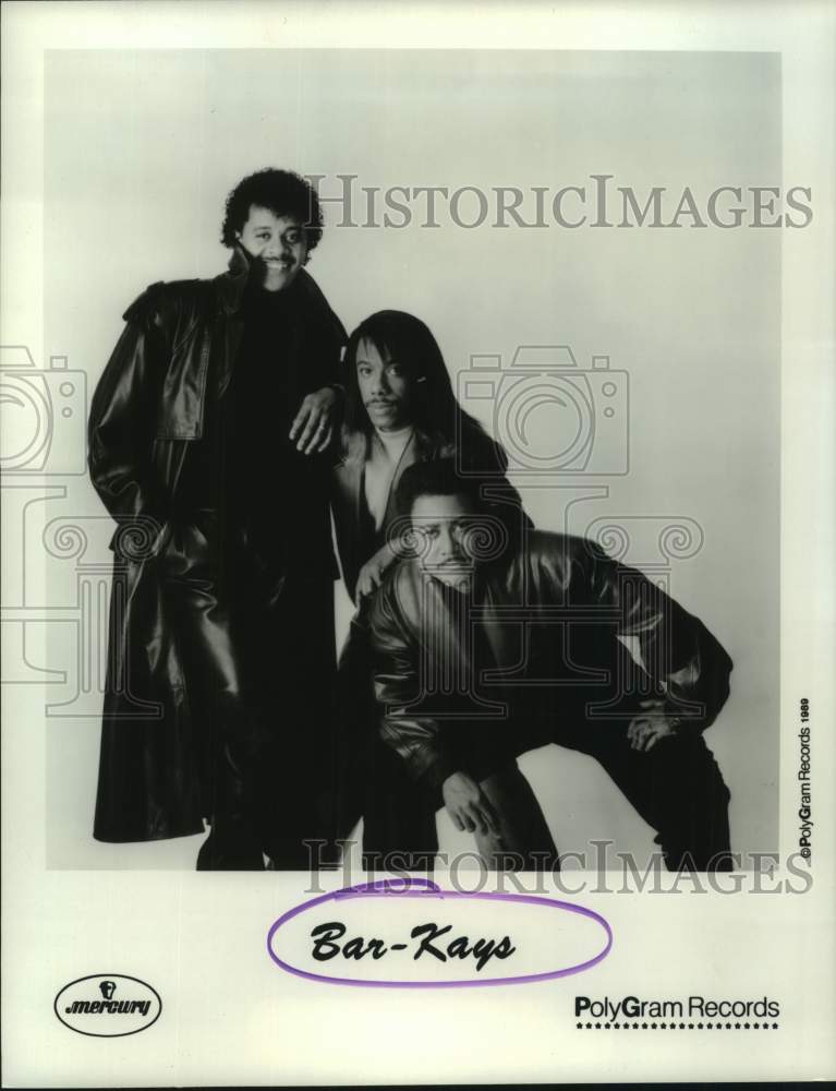 1989 Press Photo Bar-Kays - music group - Historic Images