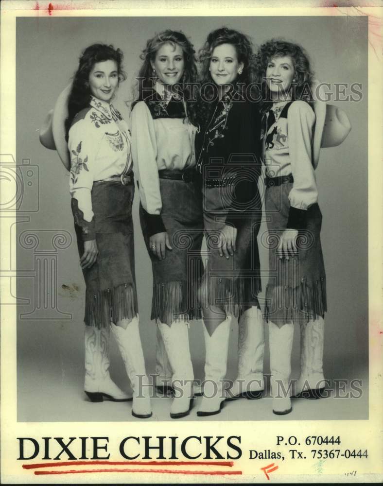 1991 Press Photo Members of the Musical Group Dixie Chicks - Historic Images