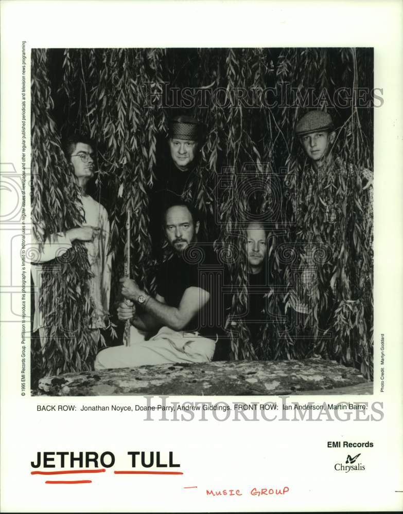 1996 Press Photo The Jethro Tull Rock Group - Historic Images