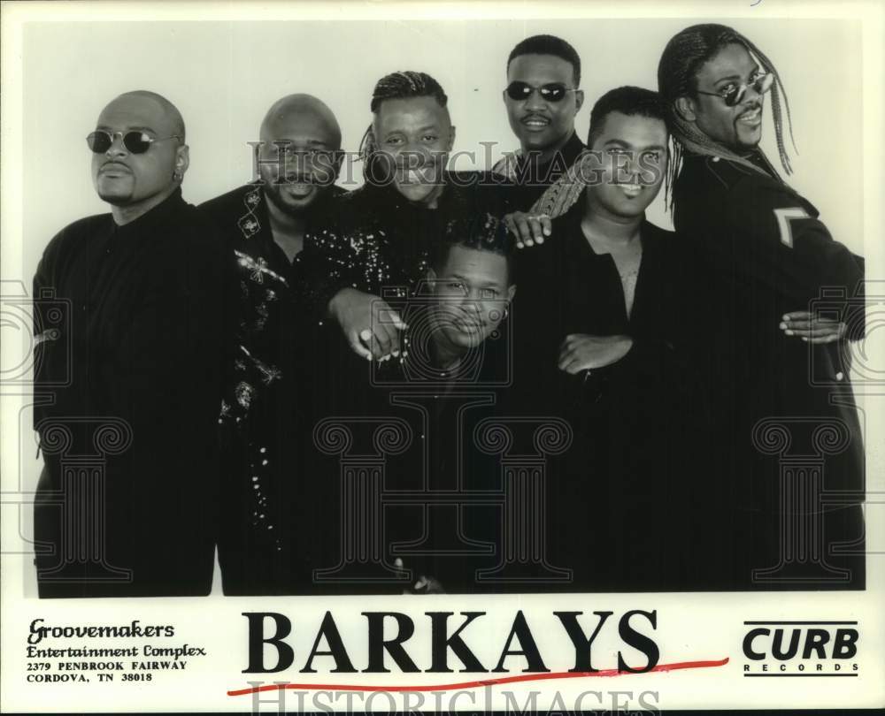 1996 Press Photo The Barkays - American music group - Historic Images