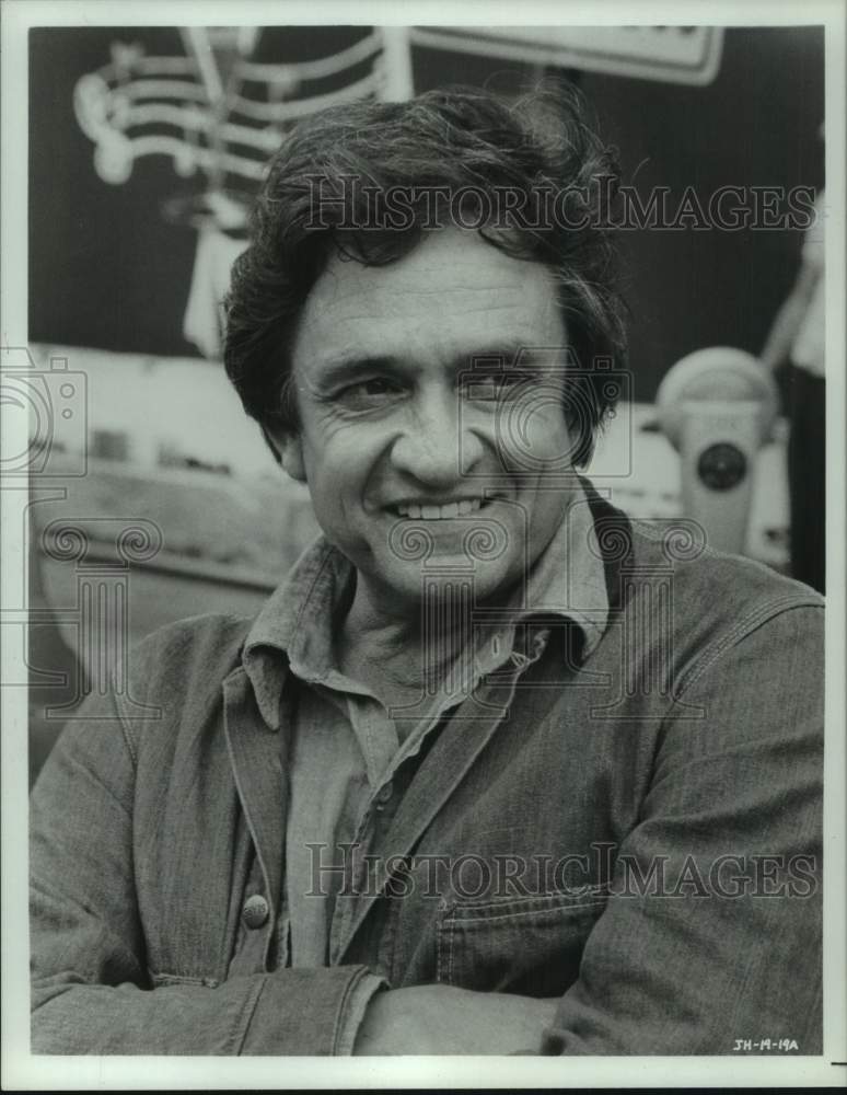 1981 Press Photo Johnny Cash, American Singer - hcx43568- Historic Images