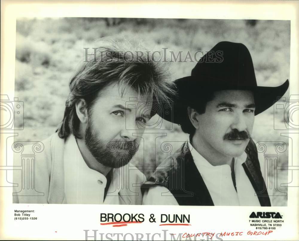 1994 Press Photo Brooks & Dunn - country music group - Historic Images