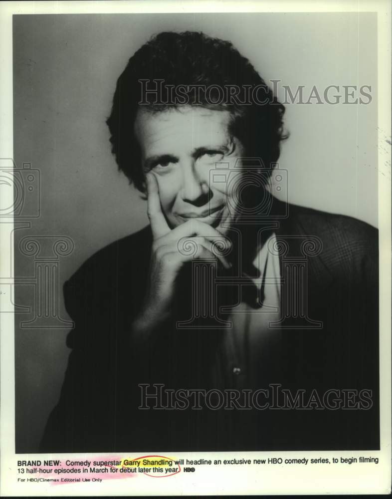 1997 Press Photo Comedian Garry Shandling - Historic Images